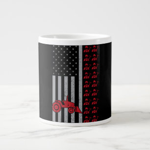 Grande Tasse Drapeau américain Paysan Patriotique Cadeaux Vinta