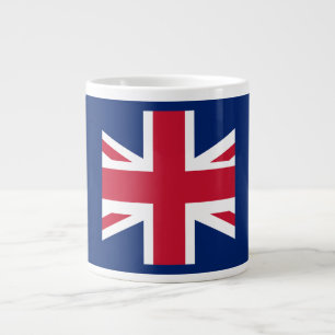 Grande Tasse Drapeau anglais patriotique