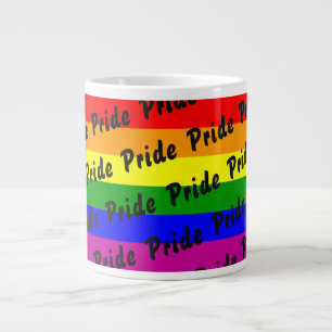 Grande Tasse Drapeau arc-en-ciel gay pride