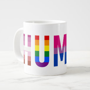 Grande Tasse Drapeau LGBT HUMAN Mois Gay pride Transgenre