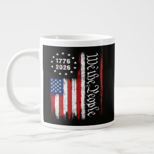 Grande Tasse Drapeau patriotique Nous Le Peuple 1776 2026