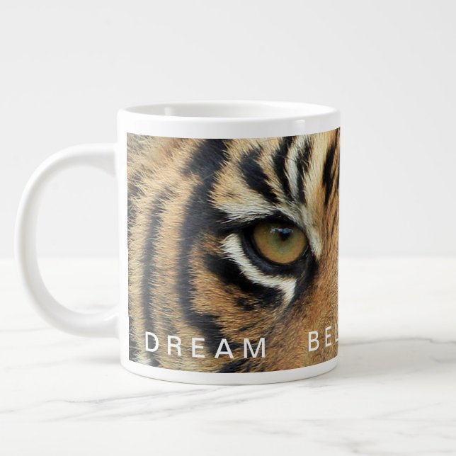 Grande Tasse Dream Believe Atteindre Citation Motivationnelle G (Gauche)