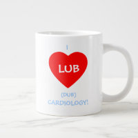 Drôle Cardiologistes Lub Dub Beating Heart Sons