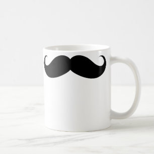 Grande tasse drôle de moustache