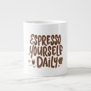 Grande Tasse Drôle jeu de café