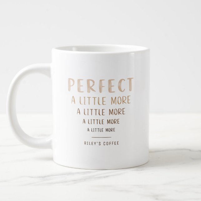 Grande Tasse Drôle plus de citation de lait Mug (Gauche)