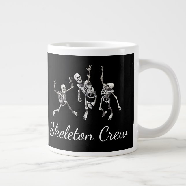 Grande Tasse Drôle "Skeleton Crew" (Droite)