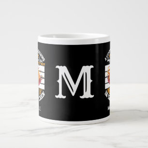 Grande Tasse Drôle Thanksgiving Turquie Curling