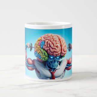 Grande Tasse Drôle Votre cerveau est comme un muscle