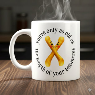 Grande Tasse Drôle Vous n'êtes aussi vieux que la longueur de .