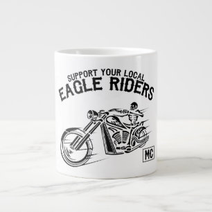 Grande Tasse Eagle Riders MC Jumbo Coffee Mug