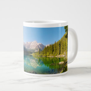 Grande Tasse Eau   Lago di Fusine Mont Gangart Alpes juliennes