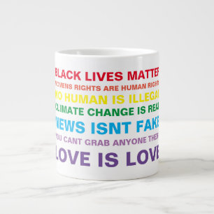 Grande Tasse égalité les vies noires comptent la fierté la t