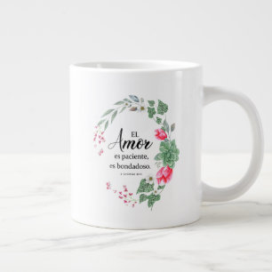 Grande Tasse El amor es paciente, es bondadoso 1corintios