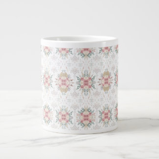 Grande Tasse Élégante Mug Florale Tribale