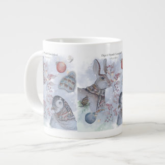 Grande Tasse Eleze & Friends Series Boganhues Print