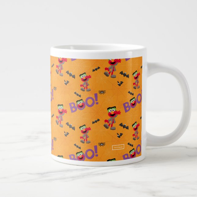 Grande Tasse Elmo | Motif Halloween Boo (Droite)