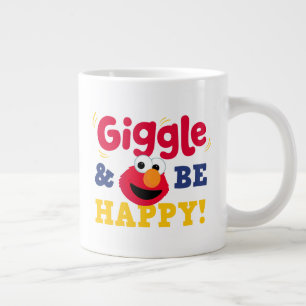Grande Tasse Elmo Rire et être Heureux