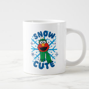 Grande Tasse Elmo Snow Cute