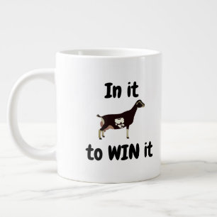 Grande Tasse En elle pour le GAGNER - La Mancha Chèvre laitiè