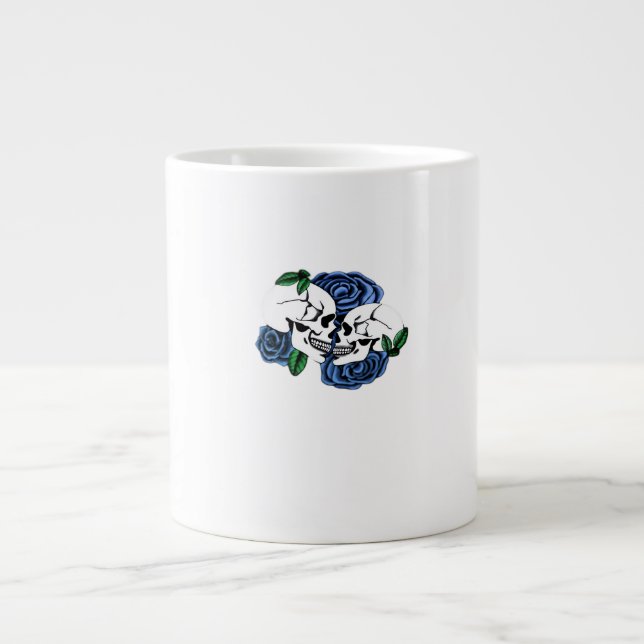 Grande Tasse Ensemble Pour Toujours - Jusqu'À La Mort Faites-No (Devant)