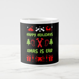 Grande Tasse ENT Otolaryngologie Otorhinolaryngologue Xmas