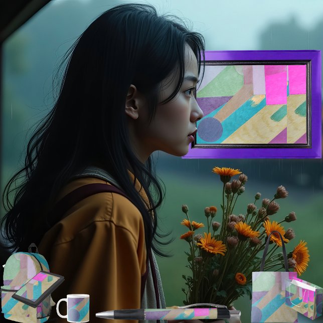 Grande Tasse Entrance (Get the full "Entrance" collection at: https://bit.ly/SmartArtIIZazzle.)