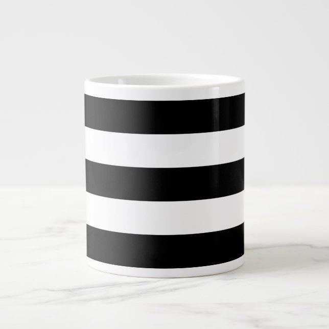 Grande Tasse Épais ruban horizontal Jumbo Mug (Devant)
