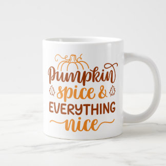 Grande Tasse Épice citrouille & Tout Nice