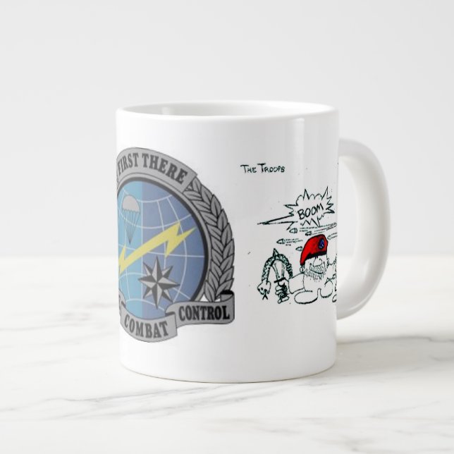 Grande Tasse Équipe de contrôle de combat des FC Tactiques spéc (Devant droit)