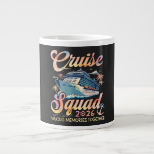 Grande Tasse Équipe de croisière 2026 Vacances d'été en famille