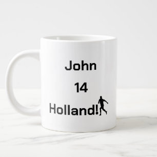Grande Tasse Équipement de supporter Oranje personnalisable