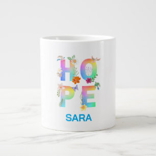 Grande Tasse Espérer Motivation artistique positive Inspiration