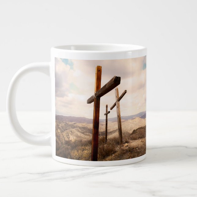 Grande Tasse ESPÉRONS POUR LE MONDE 20 oz. Jumbo Mug (Gauche)