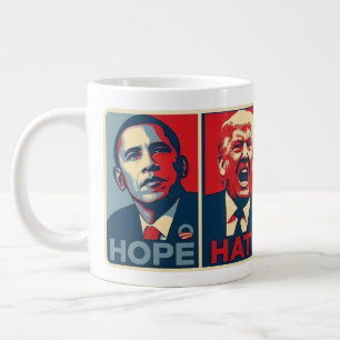 Grande Tasse Espoir Haine Guérison Croissance Harris Walz Élect