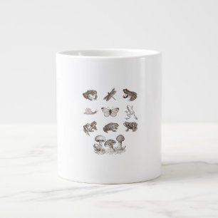 Grande Tasse esthétique cottagecore champignon université greno