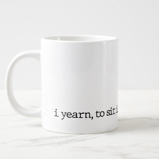 Grande Tasse "...et être." Bouchon de poésie de spécialité