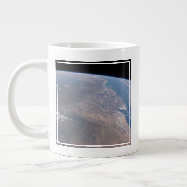 Grande Tasse Éthiopie Et Partie De La Mer Rouge (Gauche)