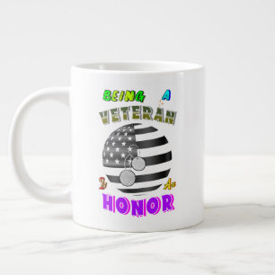 Grande Tasse Être un vétéran est un honneur