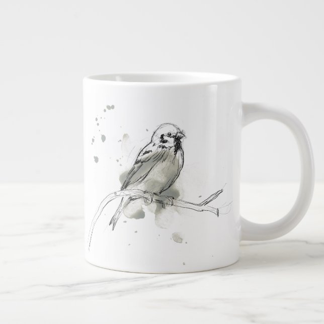 Grande Tasse Étude des oiseaux de la nature (Droite)