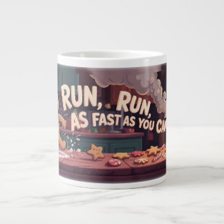 Grande Tasse Évasion de l'Homme en Pain d'Épices