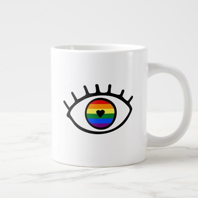 Grande Tasse Eye Rainbow (Droite)