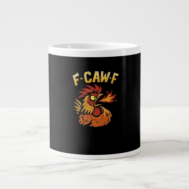 Grande Tasse F-Caw-F-Chicken Classic Minimal Clean (Devant)