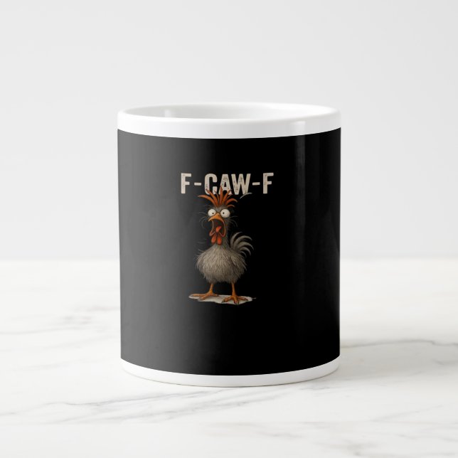 Grande Tasse F-Caw-F Chicken Retro Classic (Devant)