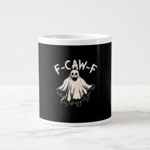 Grande Tasse F Caw F Corbeau Rétro Style Classique