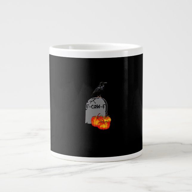 Grande Tasse F-Caw-F Crow Classic Retro Cool (Devant)