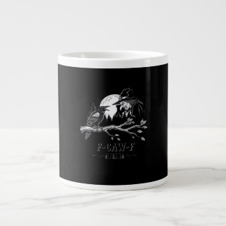 Grande Tasse F-Caw-F Crow Halloween Witch F-Caw-F