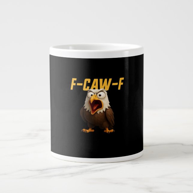Grande Tasse F-Caw-F Funny F-Caw-F Gear Creative Style (Devant)