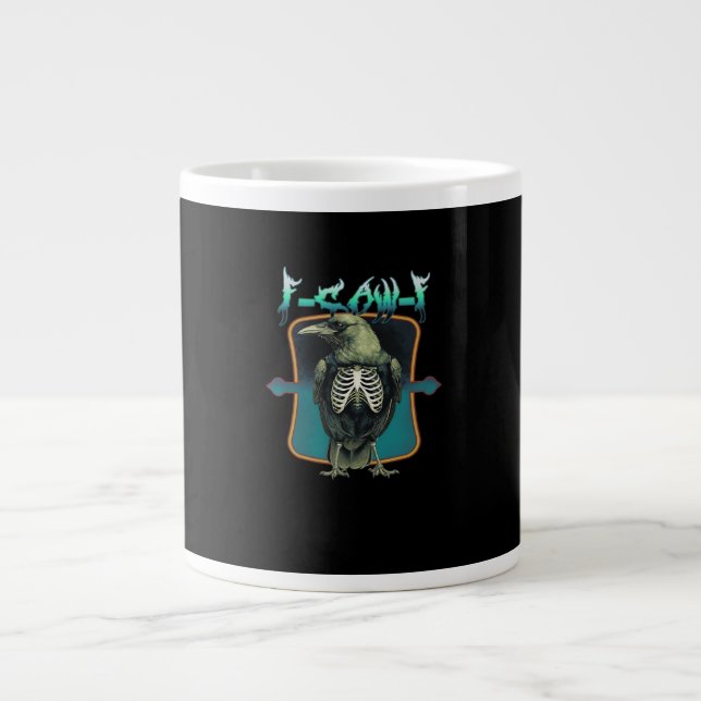 Grande Tasse F-Caw-F Minimal Design (Devant)