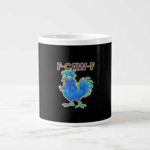 Grande Tasse F-Caw-F Poulet Classique Créatif Décontracté
